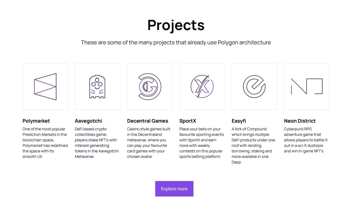 Polygon Projects